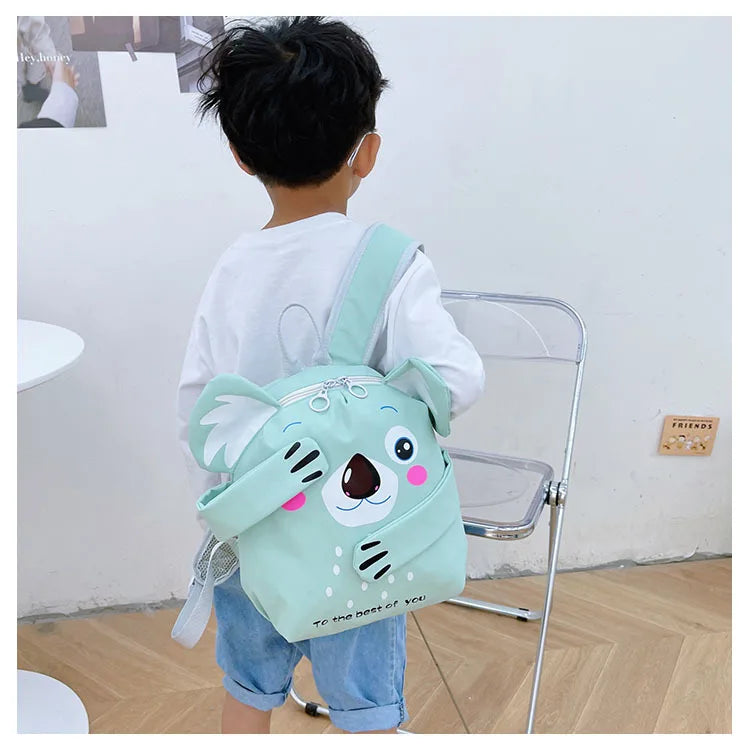 Custom Backpack Child Cute Koala Backpack For Kindergarten Student School Bag Cartoon Waterproof Light Small Bags For Kids Gifts