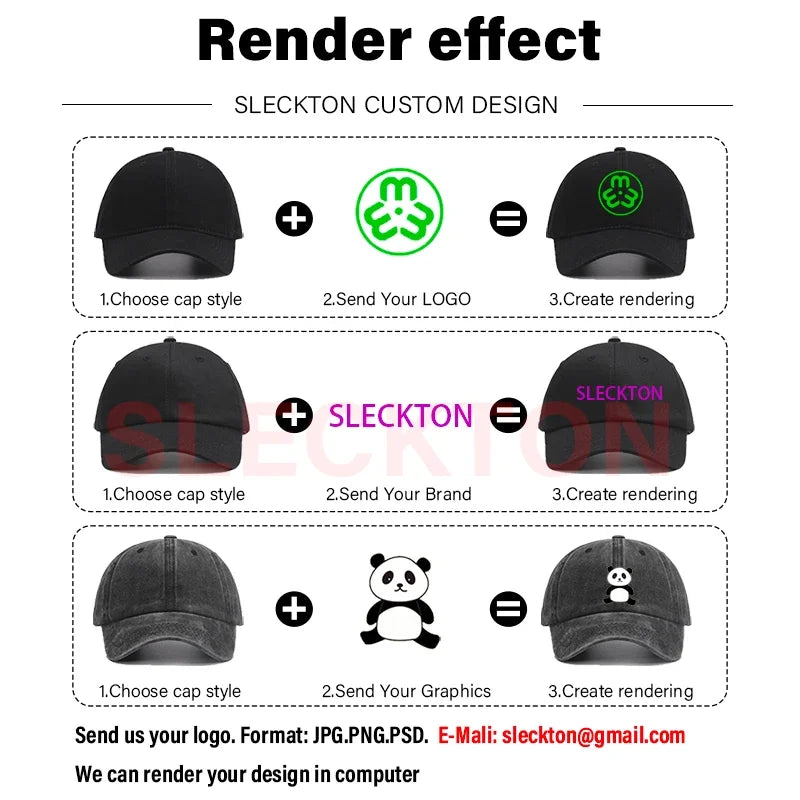 Custom Logo Retro Baseball Cap for Men and Women DIY Design Letter Embroidery Hat Customize Cap Graphic Print Wholesale