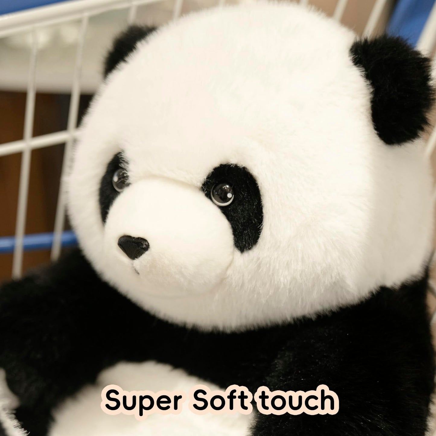 Cozy Panda Plush - Weighted Panda Stuffed Animal for Kids Women Men Cute Panda Bear Gift, 11.8 Inch